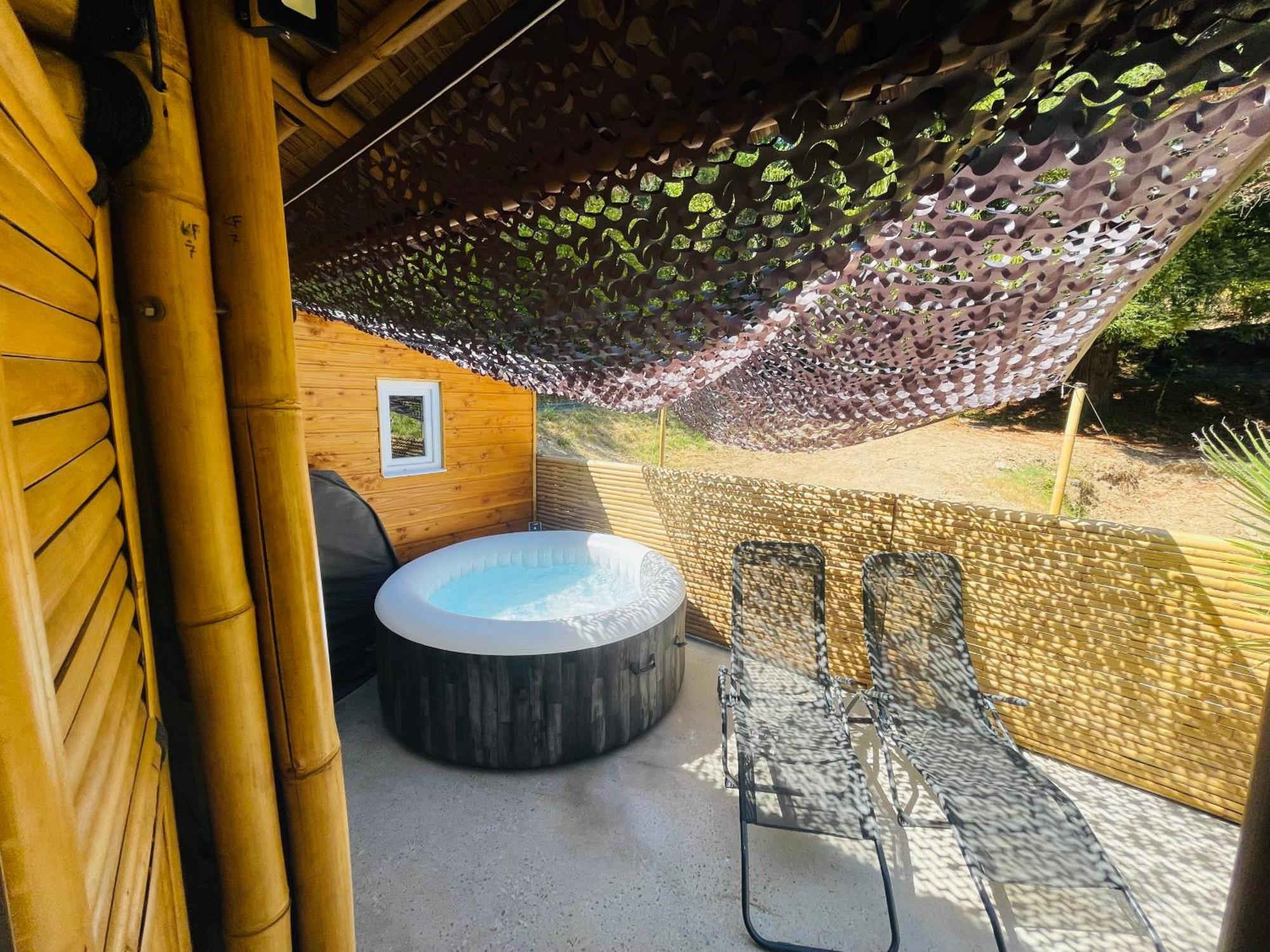 Suite Bambou Bien-Etre A Bali - Le Soleil Des Cevennes Saint-Jean-du-Gard Kültér fotó